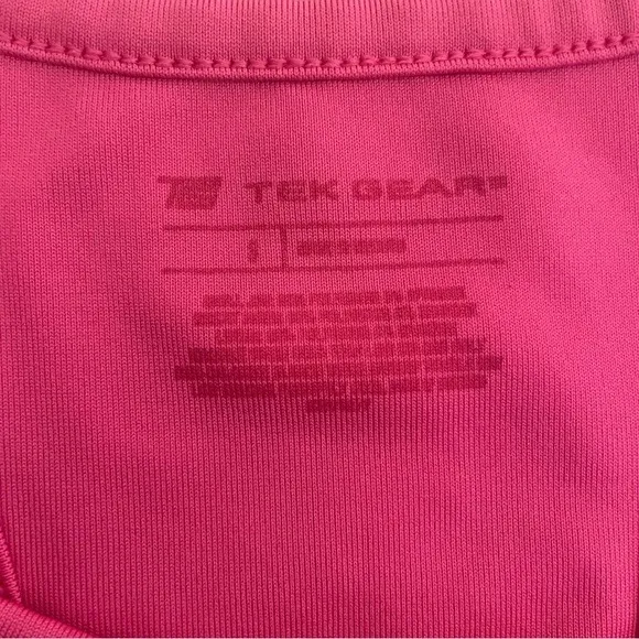 Tek Gear Pink and Gray Athletic Tank Top Small - Image 8