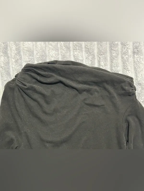 a new day Black Cowl-Neck Long-Sleeve Sweater - Image 2