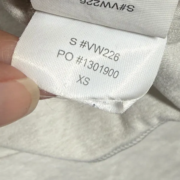 Vuori Halo Essential Hoodie VW226 Light Heather Gray XS Womens Pullover Active - Image 7