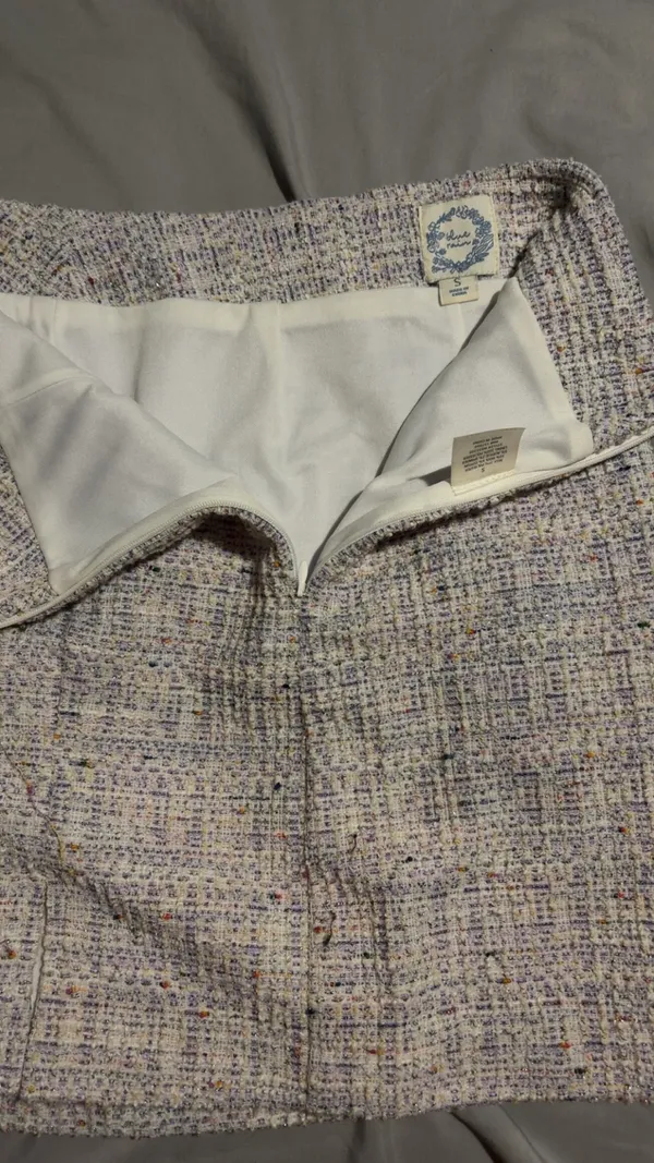 Purple mini skirt - Image 3