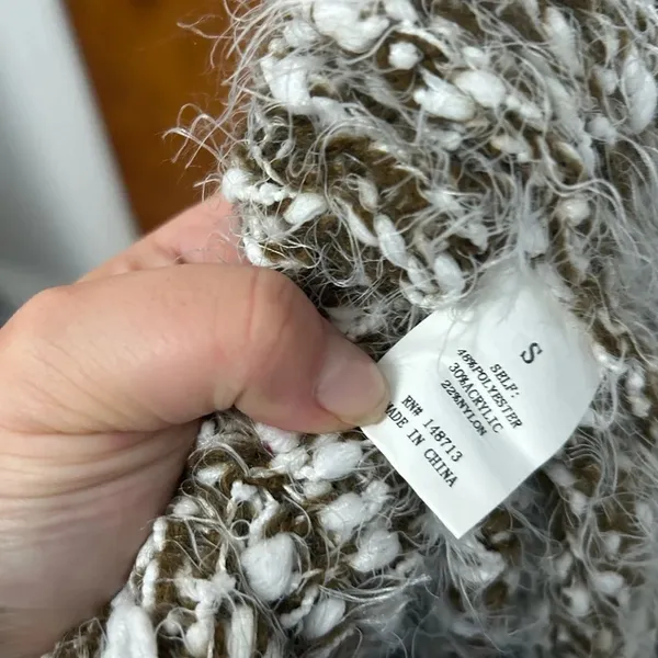 Teaberry & Weave Fuzzy Cozy Cardigan - Image 4