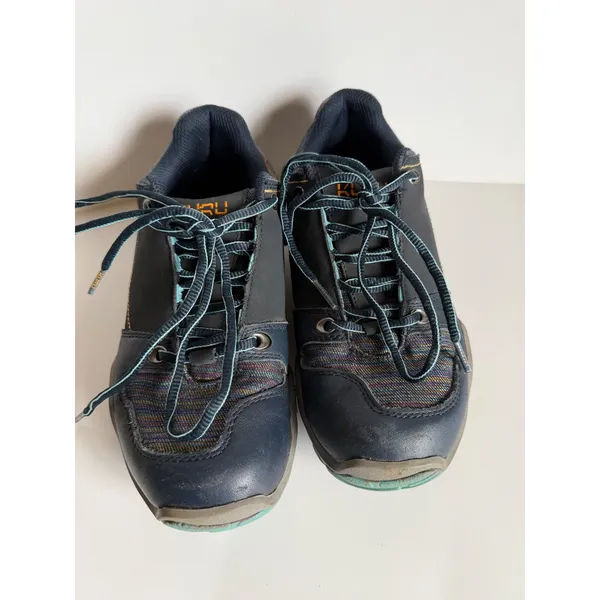 Kuru‎ Kruzr II Womens 6.5 Navy Blue Leather Hiking Sneakers Trail Shoes 20080665 - Image 11
