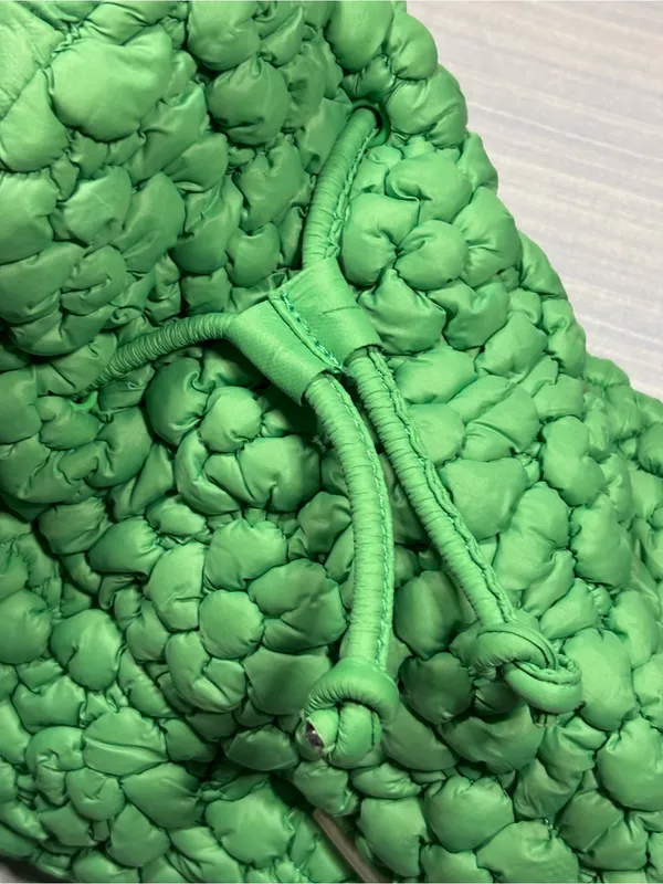 WILDFOX Textured Floral Tote Bag - Green - One Size pre-owned - Image 11