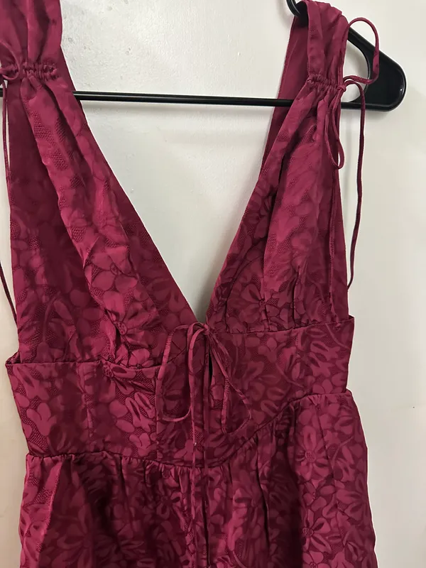 For Love & Lemons Janet Floral Jacquard Minidress - Image 8