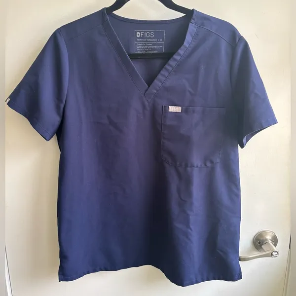 Figs Catarina One Pocket Scrub Top medium nurse hospital workwear‎ - Image 2