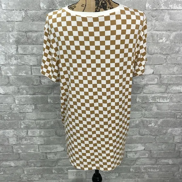 Maurices 24/7 Kennedy Checkered Crew Neck Tee - Image 3