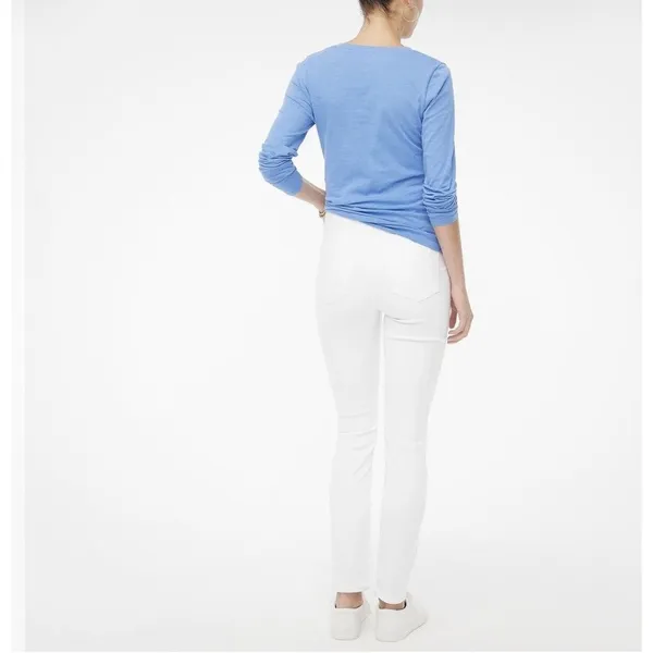 J.Crew Factory White maternity jean in signature stretch 24 - Image 3