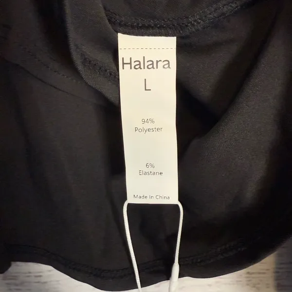 HALARA Black Wrap Blouse - Image 4