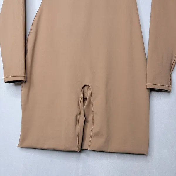 Skims All-In-One Long Sleeve Mid Thigh Romper - Image 6