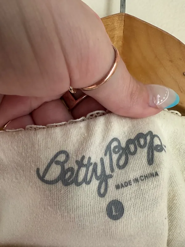 Betty Boop Floral PJs  - Image 4