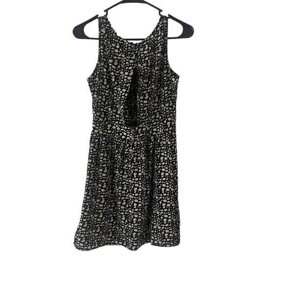 Nine Bird Y2k Women's Size Small Spot Key Hole Open‎ Back Mini Dress - Image 6