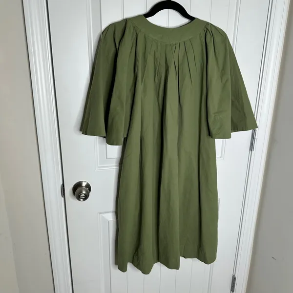 Tuckernuck‎ Pomander place green Finley flutter cotton dress size large vacation - Image 8