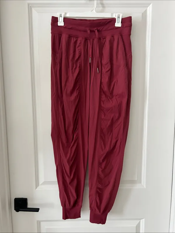 Lululemon Dance Studio Mid-Rise Jogger Full Length - Bergundy - Image 5