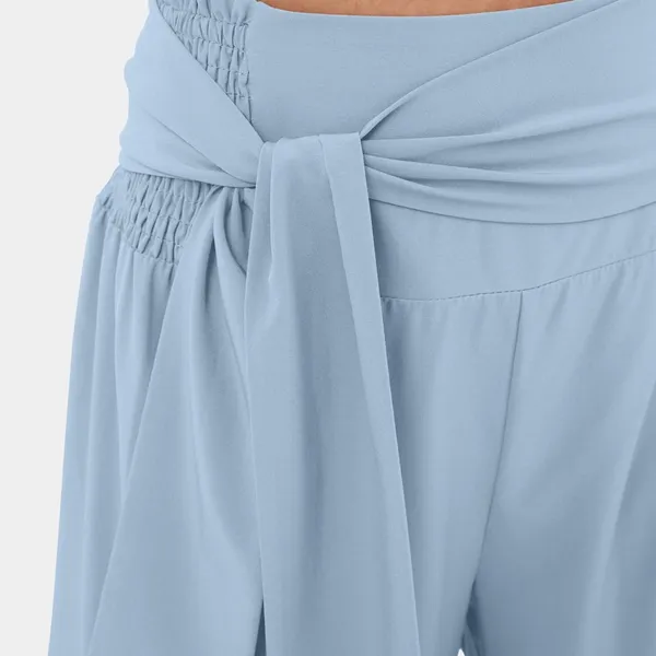 Halara Breezeful Flowy Wide Leg Pants Quick Dry High Waisted Blue M (8-10) NWT - Image 8