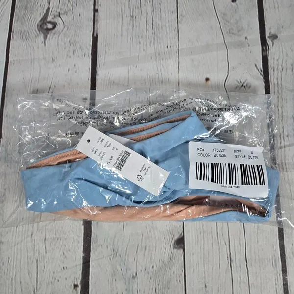 J. Crew Curved-waist cheeky bikini bottom in Blue‎ Mist S NWT - Image 7