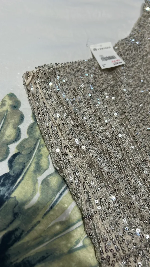 Sequin Generation top Silver - Image 2