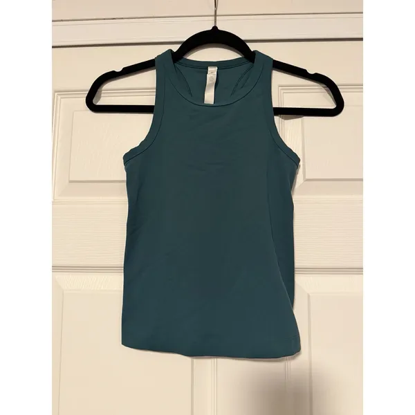 Lululemon Teal Racerback Tank‎ Top Align Athleisure Sporty Size 2 - Image 3