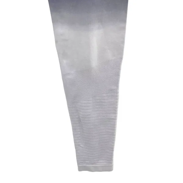 Zyia Black‎ and White Ombre Performance High-Rise 7/8 Leggings Medium Athletic - Image 4