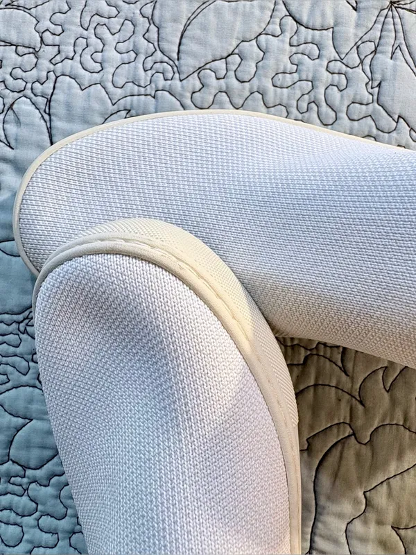 💥Rothy’s The Chelsea White Knit Slip-On Sneaker Boots Women’s Sz 6.5🧡 - Image 7