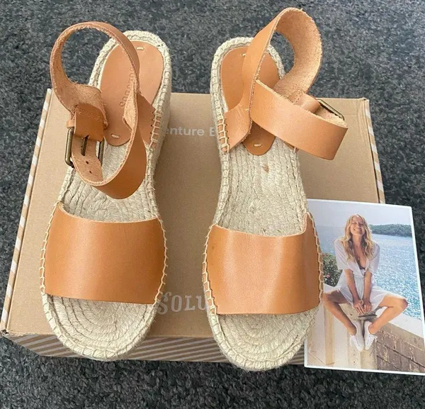 Anthropologie soludos minorca espadrilles sandals 11 - Image 4