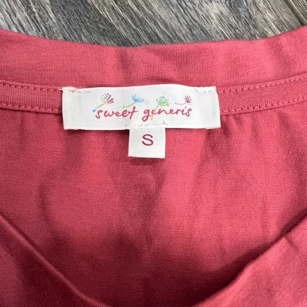 Brand New Sweet Generis Oversized Tee Pink - Image 4