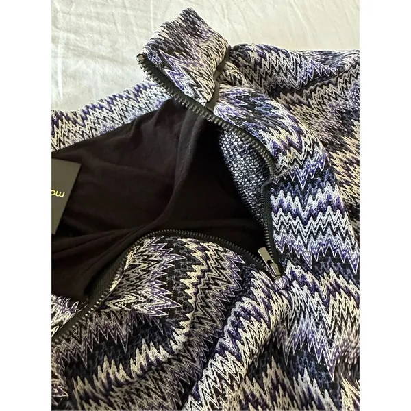 NWT Maje Womens Purple Skirt with Lace Size 2( USA size M) - Image 8