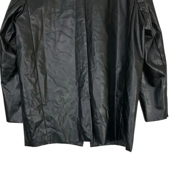 Princess Polly Jocelyn Faux Leather Jacket Size 16 - Image 9
