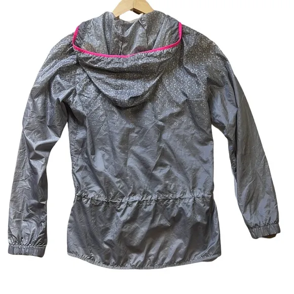 Helly Hensen X-Cool Aspire‎ Gray Running Lightweight Windbreaker Jacket - Image 3