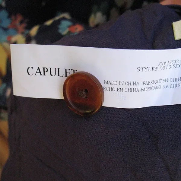 NWOT Revolve Capulet Blue Floral Dress - Image 9