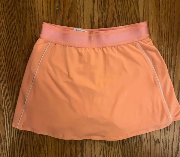 Nike Orange Tennis Skirt - Image 4