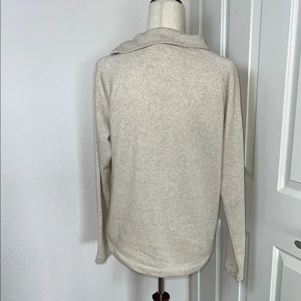 J. Crew Cream Cowl Neck Sweater with‎ Relaxed Fit - Image 11
