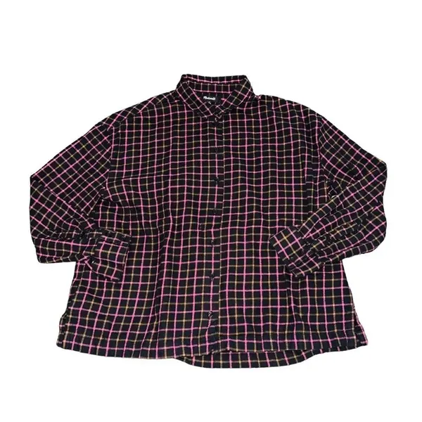 Madewell Flannel‎ Westlake Shirt in Stoppard Plaid Size Small - Image 5