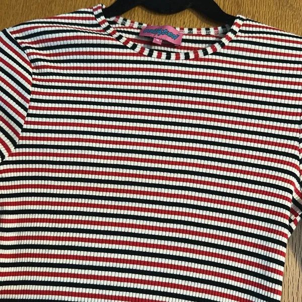 Edikted Striped Long Sleeve Top - Image 2