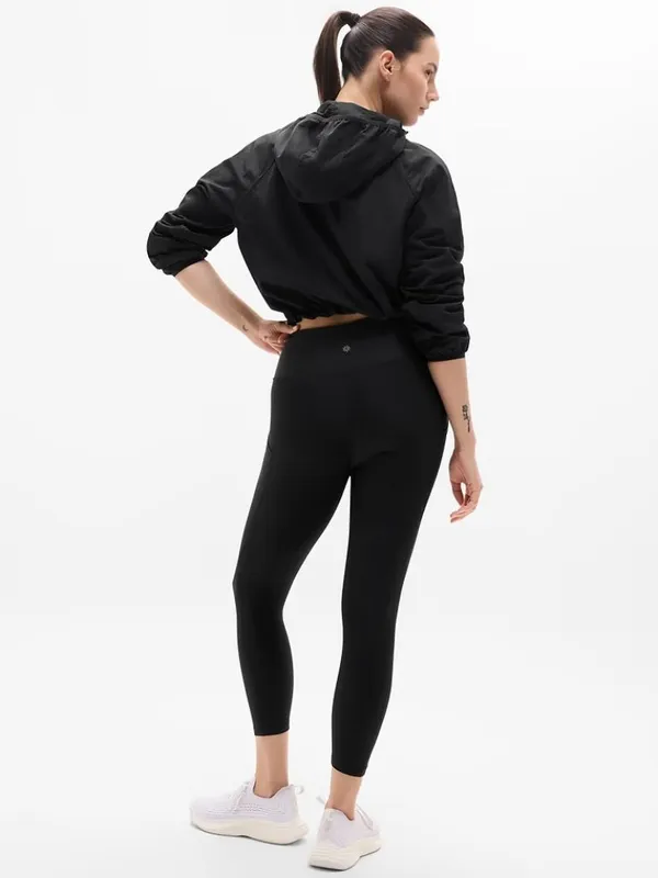 New Athleta S Interval Stash High Rise 7/8 Legging Black Small Regular - Image 7