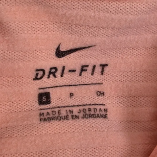 Nike Dry-Fit‎ 1/2 zip Coral Athletic pullover Size S - Image 8