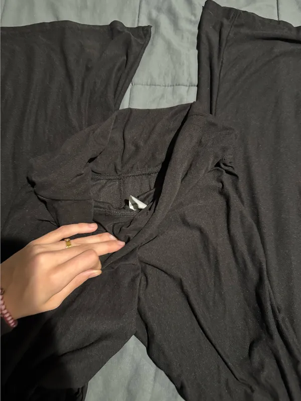 No Boundaries fold over flare leggings - Image 6