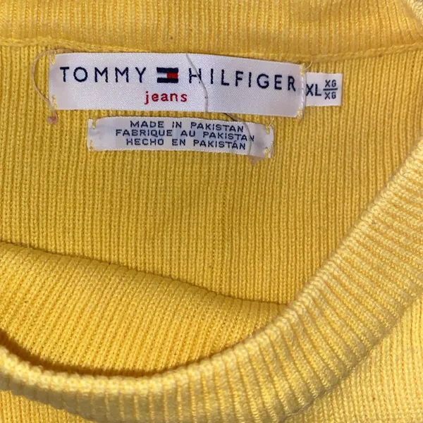 Vintage Tommy Hilfiger Knit Sweater size XL - Image 4