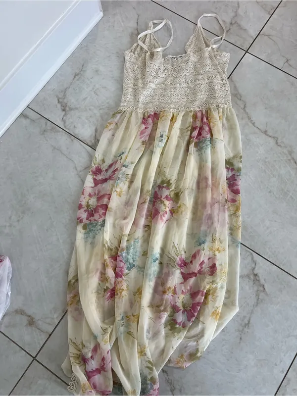 Vintage Victoria's Secret Collection Floral Slip Dress Size Large - Image 5