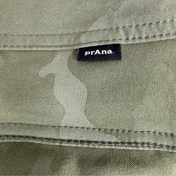prAna Halle Jogger II ReZion Olive Camo Hiking Cargo Joggers Women’s 6 - Image 9