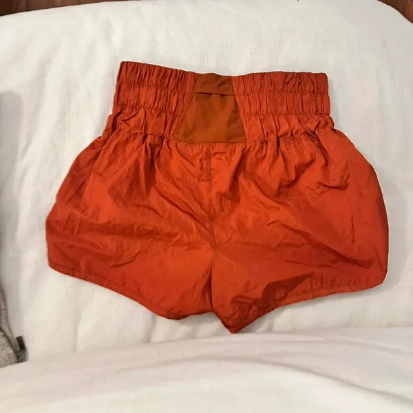 Free People movement ‘The Way Home’ copper high waisted copper shorts - Image 2