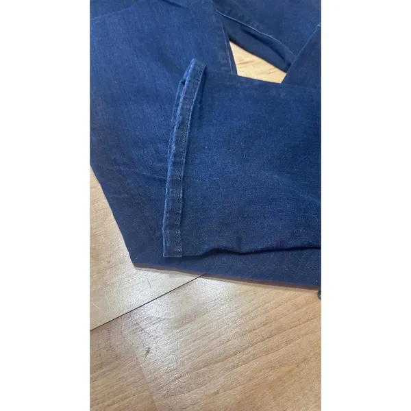 Banana‎ Republic Women's High Rise Flare Jeans Indigo Blue Size 27 Premium Denim - Image 2