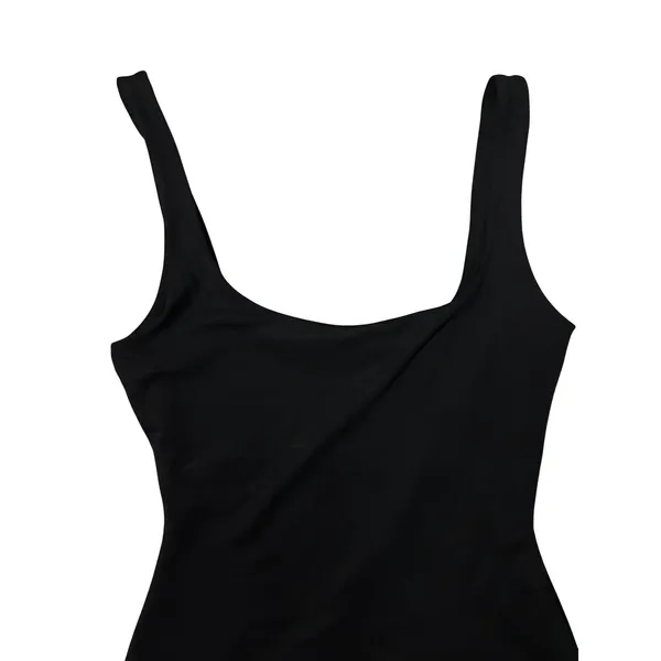 Hello Molly Everyday Base Tank Top XS Black Scoop Neck Stretch Essential - Image 5