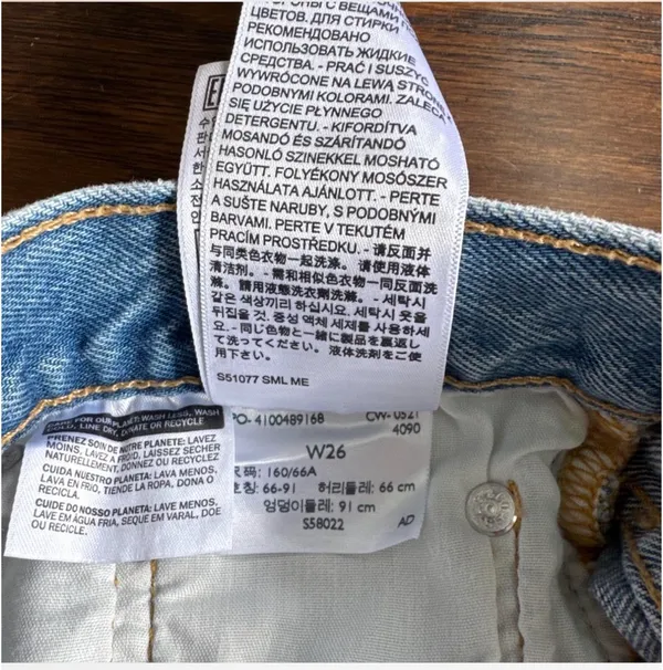 Levi’s Distressed Shorts - Image 3