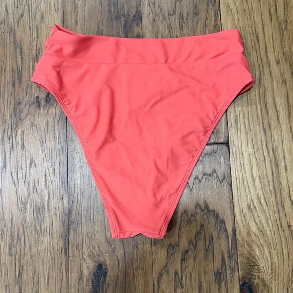 Cupshe NWT Coral high waisted Bikini size S - Image 5