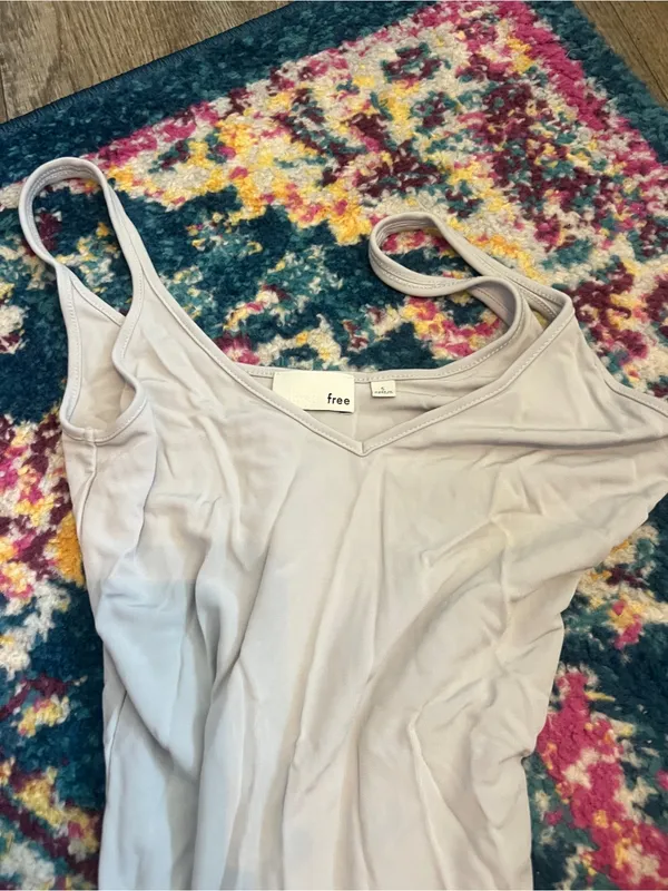 Wilfred Light Gray Slip Dress Camisole - Image 9