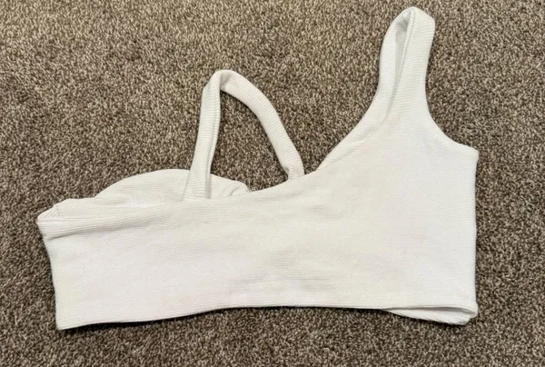 white Crop Top - Image 2