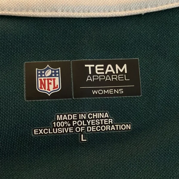 NFL Team Apparel Philadelphia Eagles Jersey, Large - Image 7