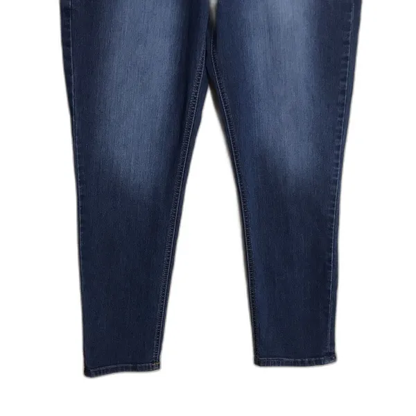 Democracy Women's Ab Technology Dark Denim Skinny Jeans Size‎ 10 - Image 3