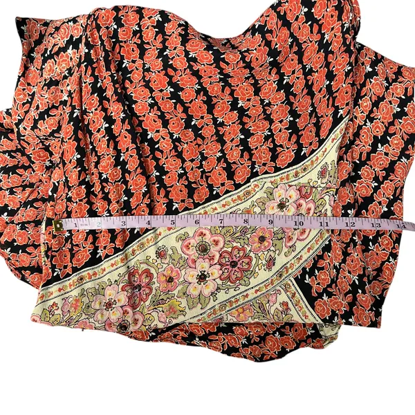 Vintage Nolita Patchwork Beaded Floral Maxi Dress Womens Small Y2K Fairy Grunge - Image 13