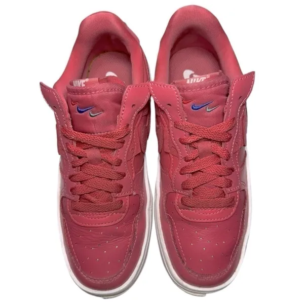 Nike Women’s 6 Air Force 1 Rose Archaeo PINK Fontanka REACT Sneakers DA7024 601 - Image 4
